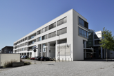 Standort München der New Solutions GmbH in München Riem gegenüber dem Messegelände