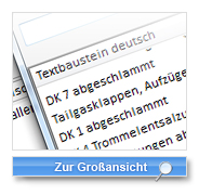 Textbausteine und Dateianhänge in finito Digital Shiftbook